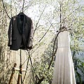 おしゃれ結婚式の前撮り写真