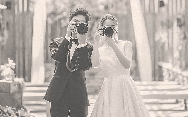 フォトジェニックな結婚式フォト写真