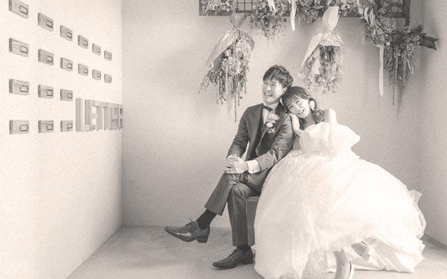 フォトジェニックな結婚式フォト写真