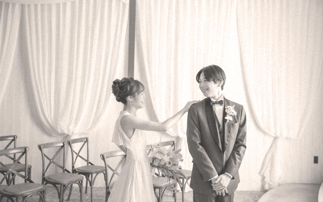 フォトジェニックな結婚式フォト写真